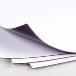 White vinyl magnetic sheets 1